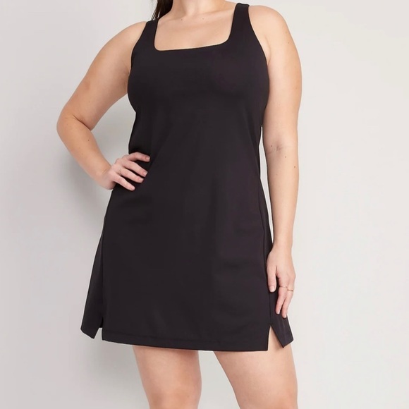Old Navy Dresses & Skirts - PowerSoft Shelf-Bra Support Dress NWT old navy work out dress activewear